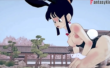 Dragon Ball Zex | Part 3 | Chichi rabbit costume | Full movie on PTRN