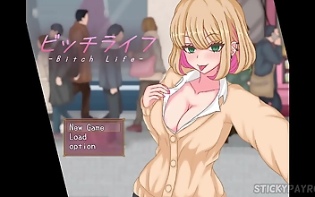 Slut Life - New Transfer Student gets Horny and fucks her teacher after cheating on her Boyfriend | [Hentai sex game] - part 1